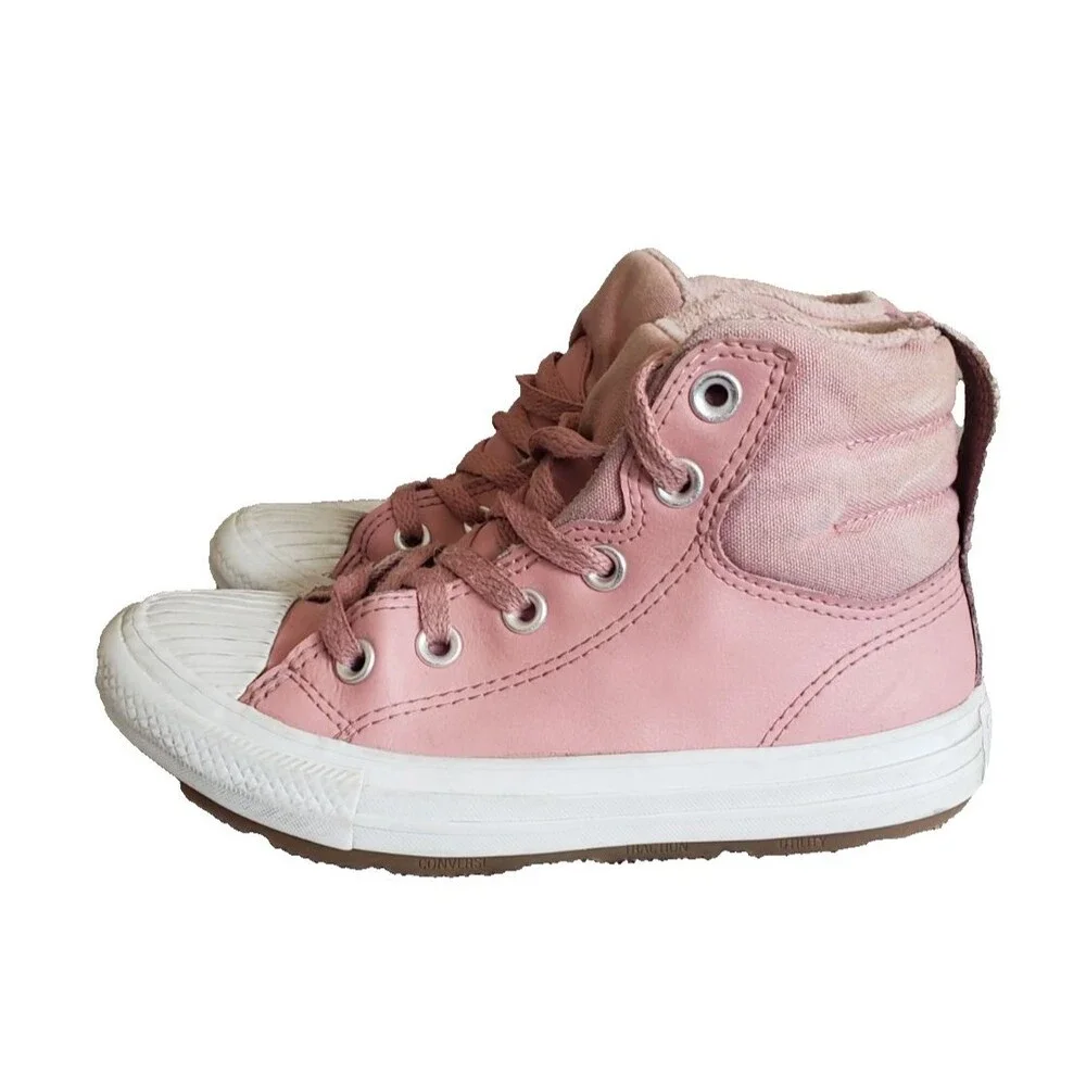 Converse Chuck Taylor All Star Berkshire Boot Counter Climate Youth Size 2 Pink